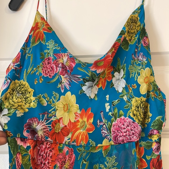 Alice + Olivia Christina Floral Hi-Lo Dress - Picture 7 of 13